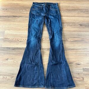 Citizens Of Humanity Dark Blue Flare Jeans